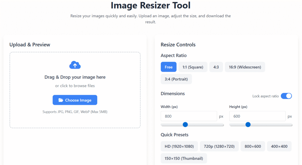 Image Resizer Online