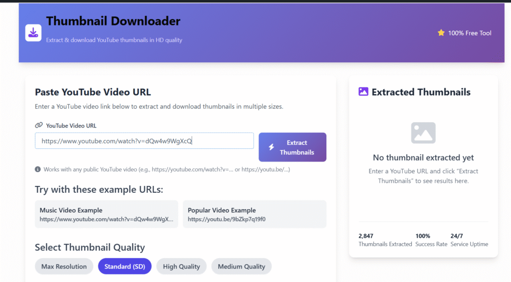 Thumbnail Downloader