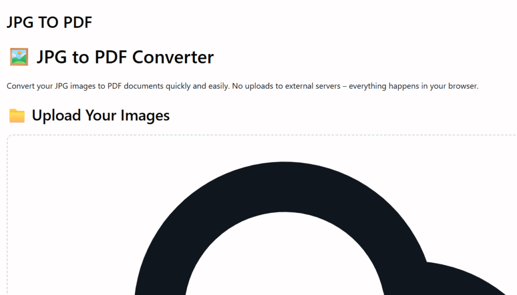 JPG to PDF converter online free